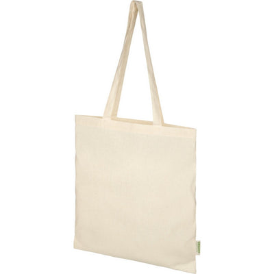 Natural - Back - Floso Odisha Organic Cotton 7L Tote Bag
