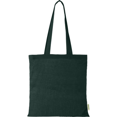 Dark Green - Front - Floso Odisha Organic Cotton 7L Tote Bag