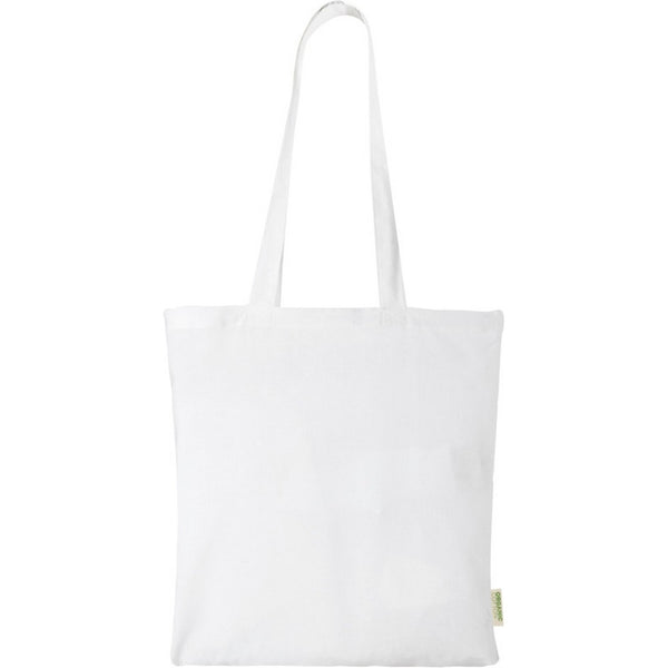 White - Front - Floso Odisha Organic Cotton 7L Tote Bag