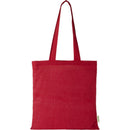Red - Front - Floso Odisha Organic Cotton 7L Tote Bag