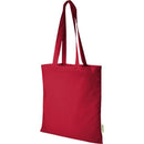Red - Back - Floso Odisha Organic Cotton 7L Tote Bag