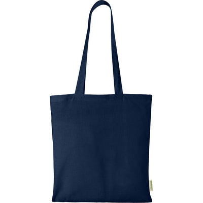 Navy - Front - Floso Odisha Organic Cotton 7L Tote Bag