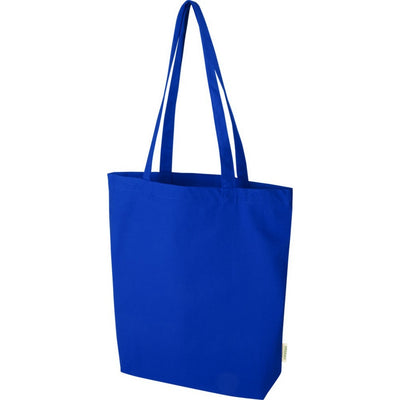 Royal Blue - Back - Floso Odisha Organic Cotton 11L Tote Bag