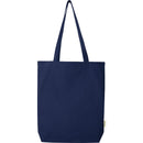 Navy - Front - Floso Odisha Organic Cotton 11L Tote Bag