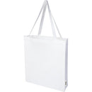 White - Side - Floso Odisha Organic Cotton Gusseted 14L Tote Bag