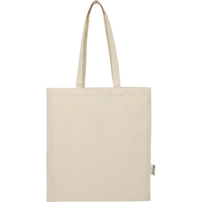 Natural - Front - Floso Peru Recycled Cotton 7L Tote Bag