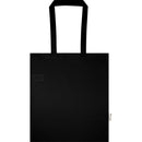 Black - Back - Floso Peru Recycled Cotton 7L Tote Bag