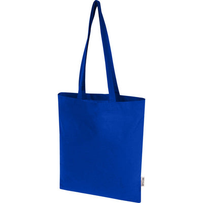 Royal Blue - Side - Floso Peru Recycled Cotton 7L Tote Bag