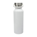 White - Side - Floso Thor Sublimated Recycled Stainless Steel 500ml Water Bottle