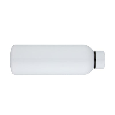 White - Side - Floso Spring Recycled Stainless Steel Single Wall 750ml Water Bottle