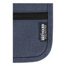 Heather Navy - Back - Floso Smart Ross Travel Pouch