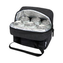 Black - Back - Floso 5L Recycled Canvas Lunch Bag