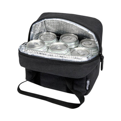 Black - Back - Floso 5L Recycled Canvas Lunch Bag