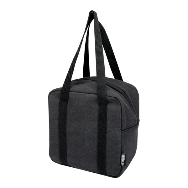 Black - Front - Floso 5L Recycled Canvas Lunch Bag