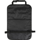 Black - Back - Floso Lex Car Back Seat Organiser