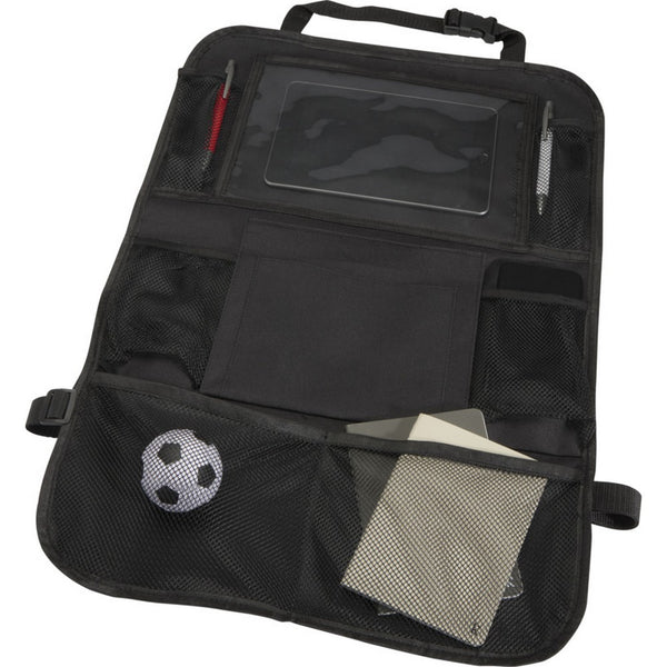 Black - Lifestyle - Floso Lex Car Back Seat Organiser