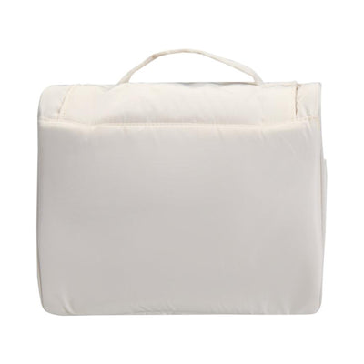 Sandstone - Back - Floso Beauty Hanging Recycled Puffer 8L Toiletry Bag