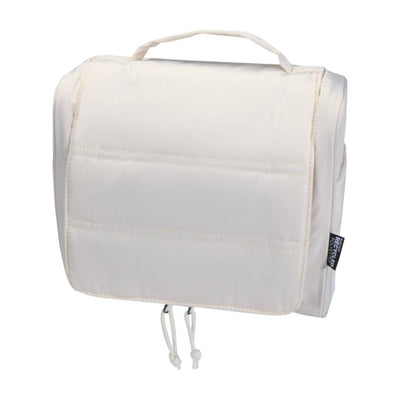 Sandstone - Front - Floso Beauty Hanging Recycled Puffer 8L Toiletry Bag