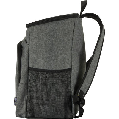 Heather Grey - Side - Floso Tundra 20L Recycled Cooler Bag Set