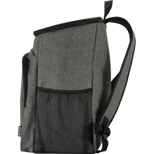 Heather Grey - Side - Floso Tundra 20L Recycled Cooler Bag Set