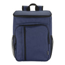 Heather Navy - Side - Floso Tundra 20L Recycled Cooler Bag Set