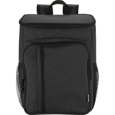Heather Charcoal - Front - Floso Tundra 20L Recycled Cooler Bag Set
