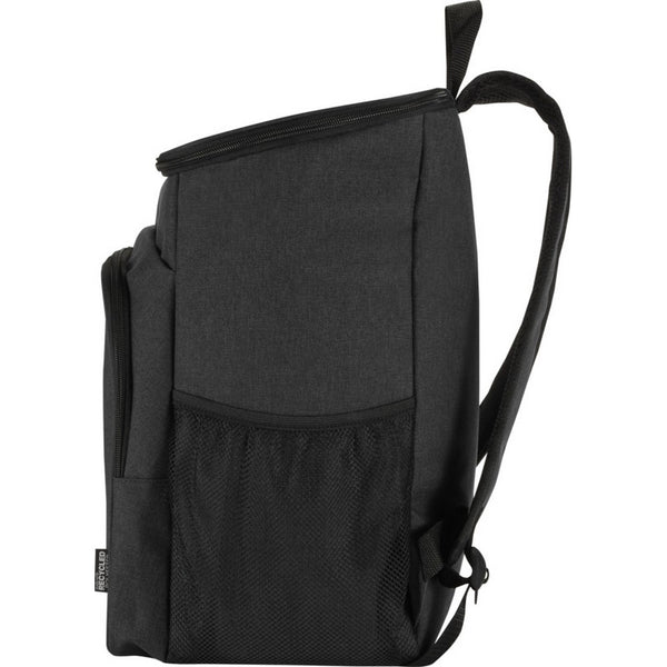 Heather Charcoal - Side - Floso Tundra 20L Recycled Cooler Bag Set