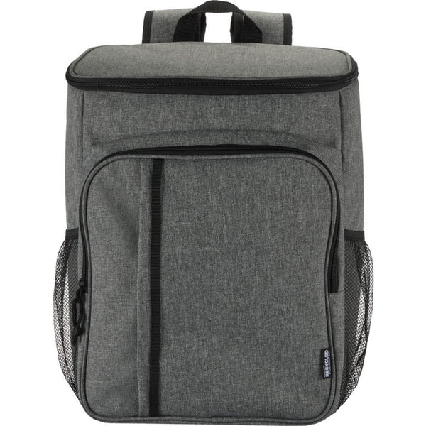 Heather Grey - Front - Floso Tundra 20L Recycled Cooler Bag Set