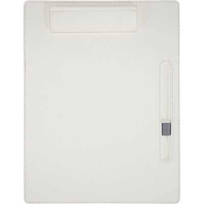 White - Front - Floso Clast A4 Magnetic Closure Clipboard