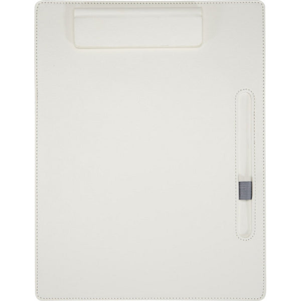 White - Front - Floso Clast A4 Magnetic Closure Clipboard