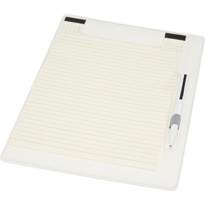 White - Pack Shot - Floso Clast A4 Magnetic Closure Clipboard
