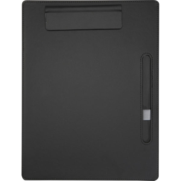 Black - Front - Floso Clast A4 Magnetic Closure Clipboard