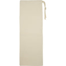 Natural - Front - Floso Nola Plain Cotton Drawstring Bag