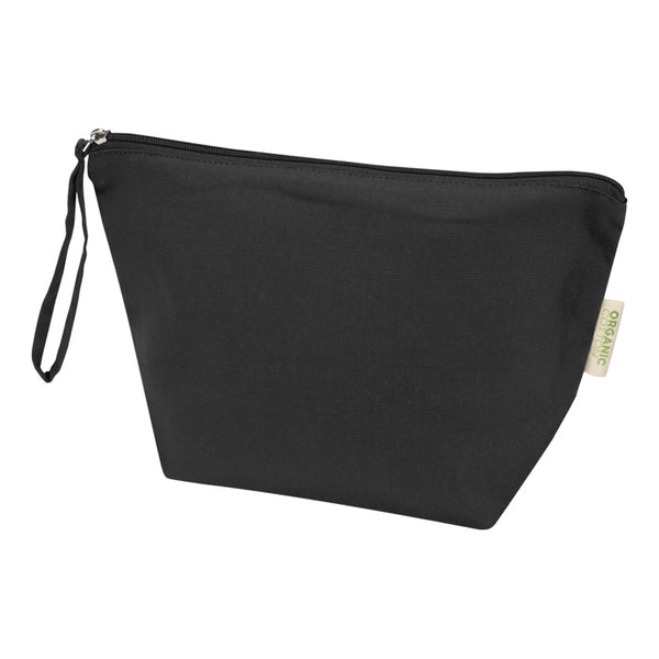 Black - Front - Floso Organic 3L Cosmetic Bag
