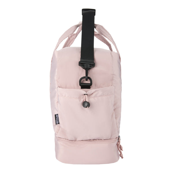 Dusty Pink - Side - Floso Insulated Puffer 30L Duffle Bag