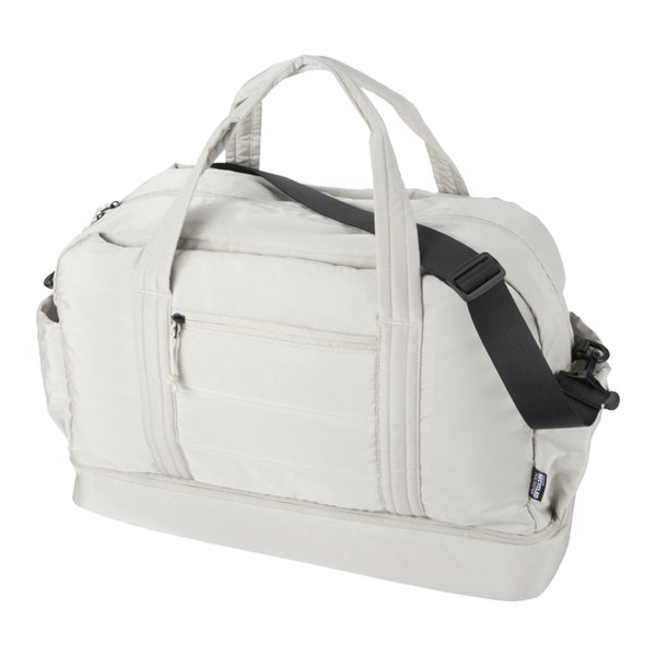 Sandstone - Front - Floso Insulated Puffer 30L Duffle Bag