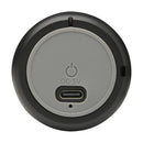 Black - Back - Floso Velkis Recycled Plastic Wireless Speaker
