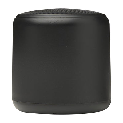 Black - Side - Floso Velkis Recycled Plastic Wireless Speaker