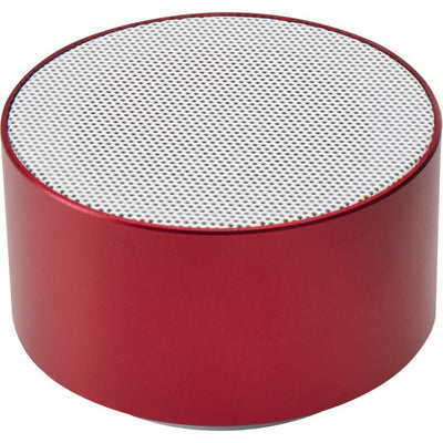 Red - Front - Floso Ankaa Recycled Aluminium Wireless Speaker
