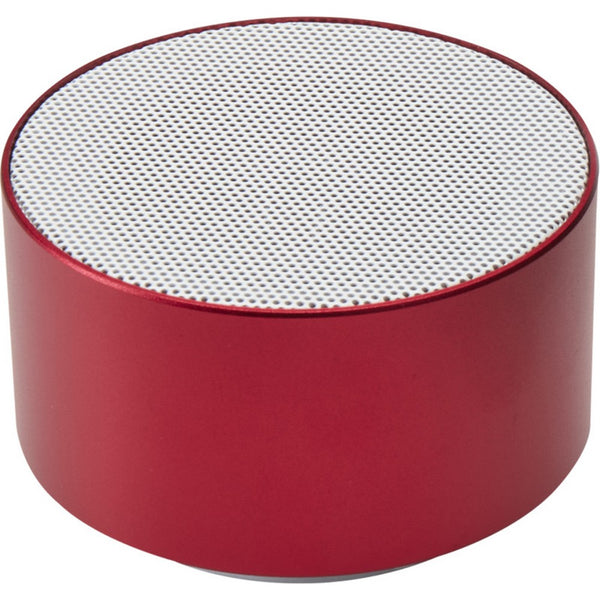 Red - Front - Floso Ankaa Recycled Aluminium Wireless Speaker