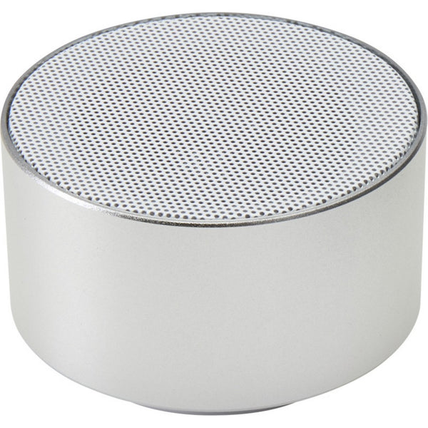 Silver - Front - Floso Ankaa Recycled Aluminium Wireless Speaker
