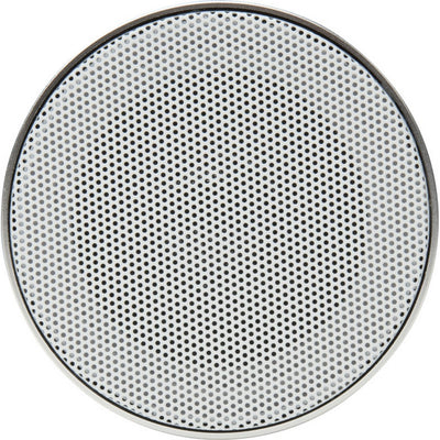 Silver - Side - Floso Ankaa Recycled Aluminium Wireless Speaker
