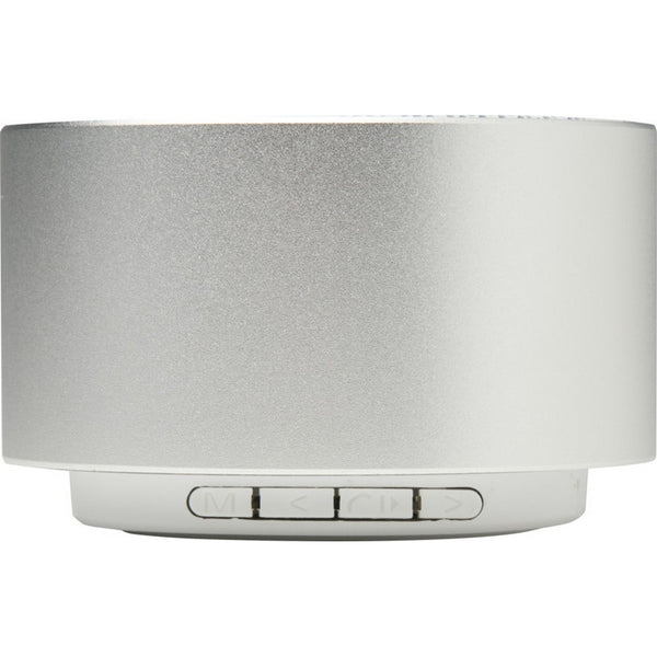 Silver - Lifestyle - Floso Ankaa Recycled Aluminium Wireless Speaker