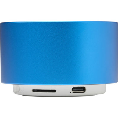 Royal Blue - Back - Floso Ankaa Recycled Aluminium Wireless Speaker