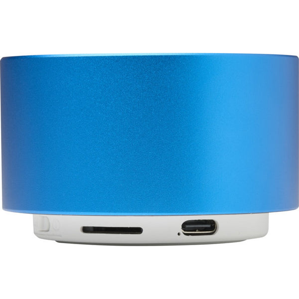 Royal Blue - Back - Floso Ankaa Recycled Aluminium Wireless Speaker