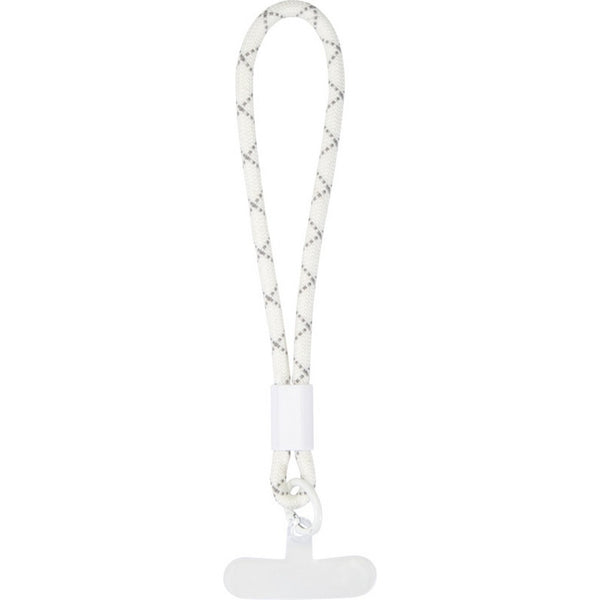 White - Front - Floso Arich Phone Recycled Plastic Wristband