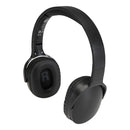 Black - Front - Floso Ancha Recycled Plastic Wireless Headphones