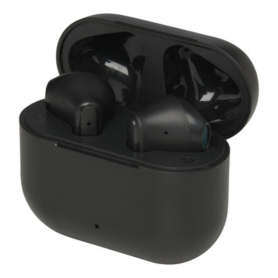 Black - Back - Floso Altais Recycled Plastic Wireless Earbuds