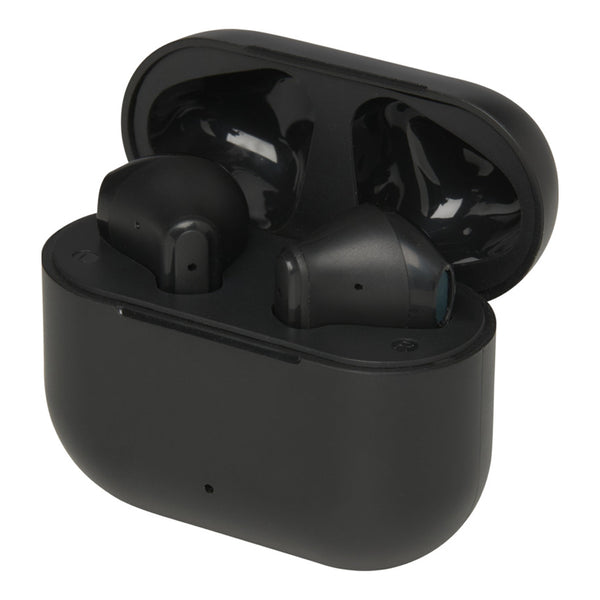 Black - Back - Floso Altais Recycled Plastic Wireless Earbuds