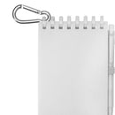 Transparent - Back - Floso Lig Mini Notebook with Pen